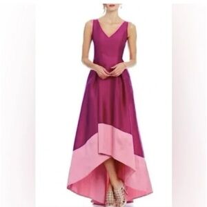 Adrianna Papell Taffeta Gown